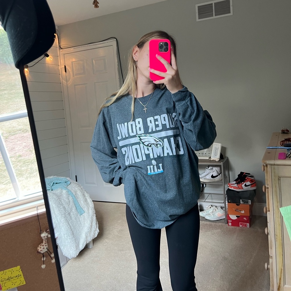 Eagles Super Bowl Champions long sleeve.